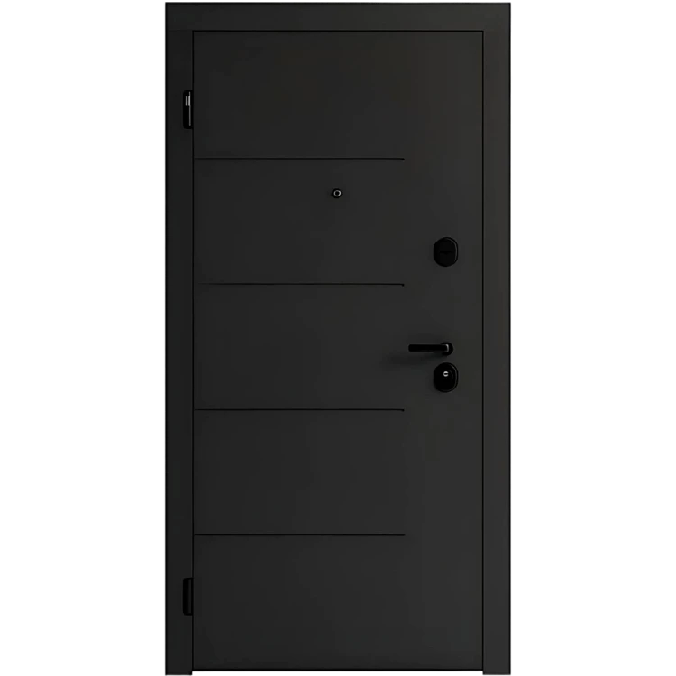Двери в квартиру Basic F 101 Терморазрыв · Акация темная