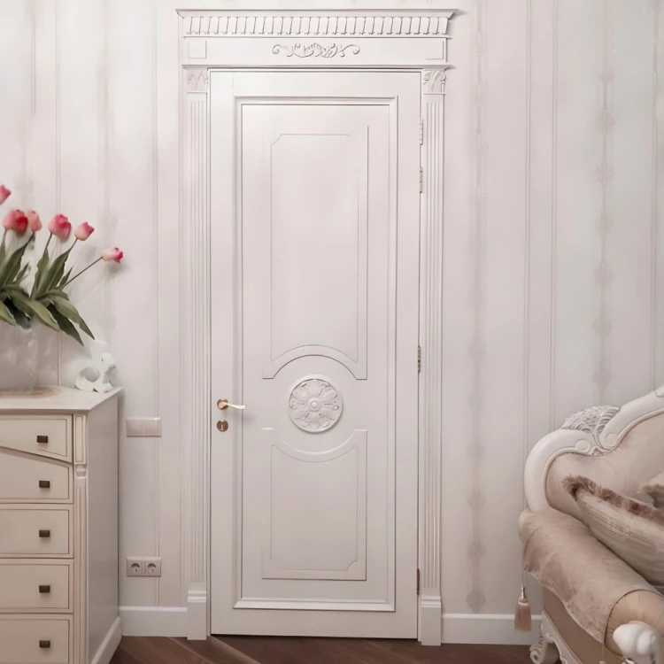 Міжкімнатні двері Маestro Classic Масив ясеня · Патина Золото